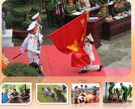 Thanh niên Công an Nghệ An xung kích, vượt khó, hoàn thành xuất sắc nhiệm vụ, vì nhân dân phục vụ