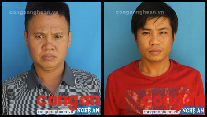 Các đối tượng bị bắt giữ
