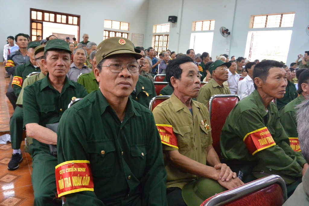 Thời gian qua các cựu chiến binh trên địa bàn đã phối hợp lực lượng công an triển khai nhiều biện pháp đảm bảo ANTT