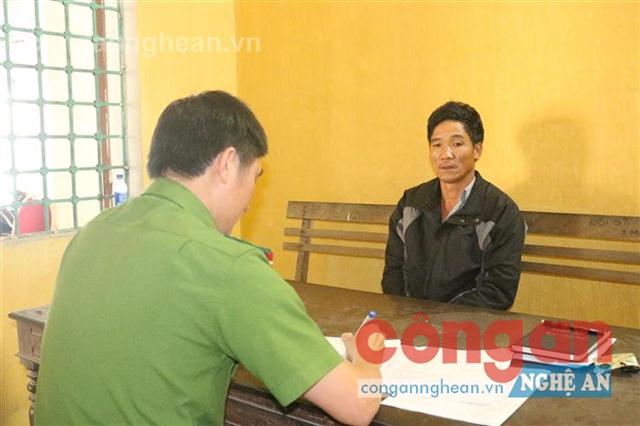 Hai đối tượng tại cơ quan Công an