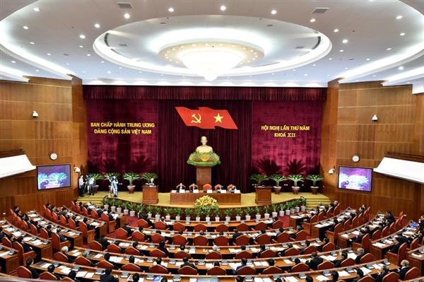Hội nghị Trung ương 5 khóa XII thảo luận nhiều vấn đề rất lớn và quan trọng. - Ảnh: VGP