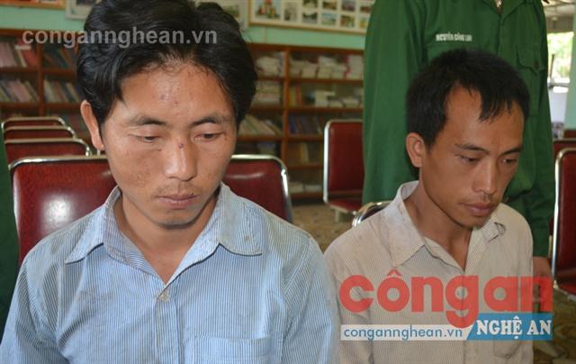 Hai đối tượng trong vụ án