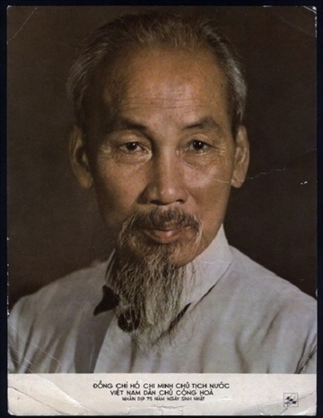 Năm 1965, một tờ báo nước ngoài chụp ảnh Bác nhân dịp sinh nhật lần thứ 75.