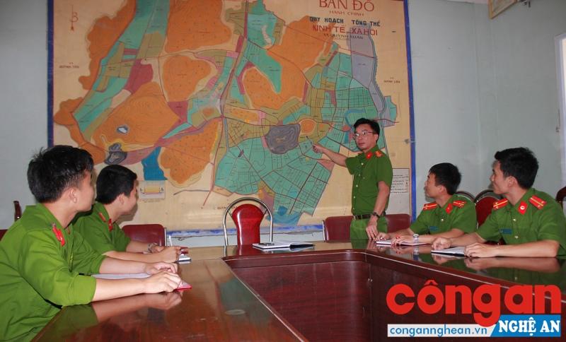 Công an TX Hoàng Mai triển khai kế hoạch đấu tranh với tội phạm cố ý gây thương tích