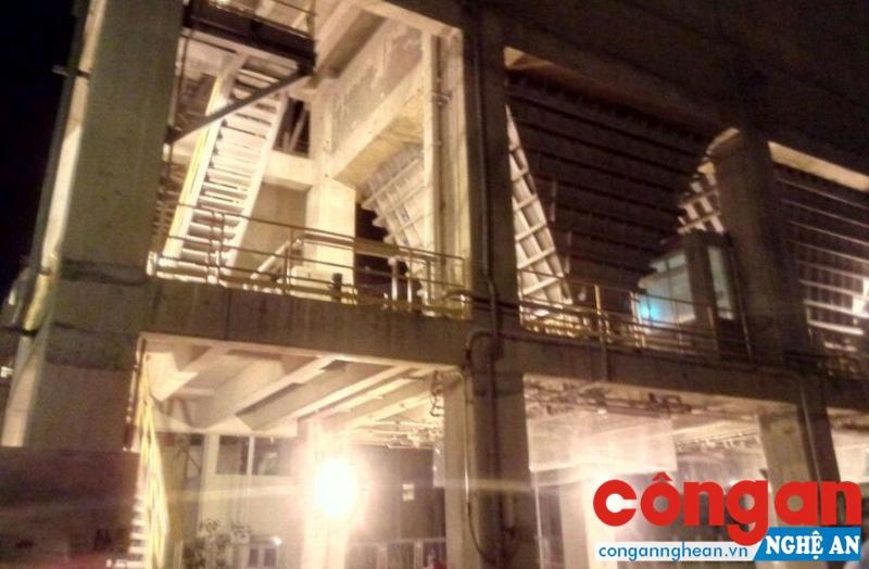 Lò vôi số 1, nơi xảy ra vụ nổ tối ngày 30/5,