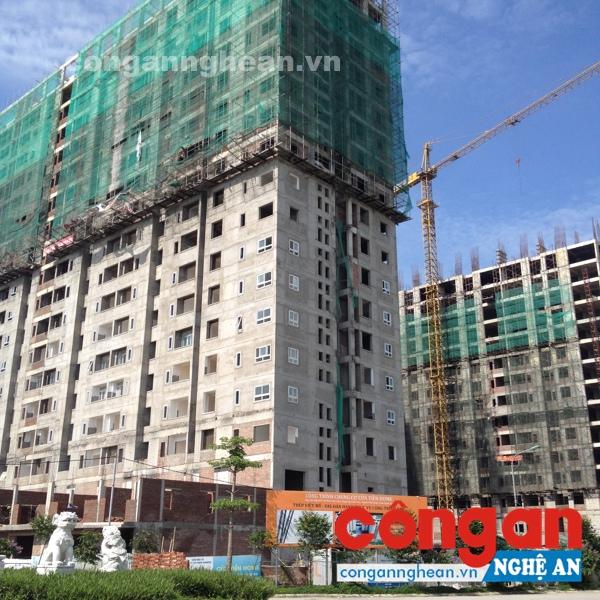 Khu đô thị Cửa Tiền - Vinh Tân, một trong những công trình thu hút đầu tư theo hình thức BT đang được triển khai trong thời gian qua