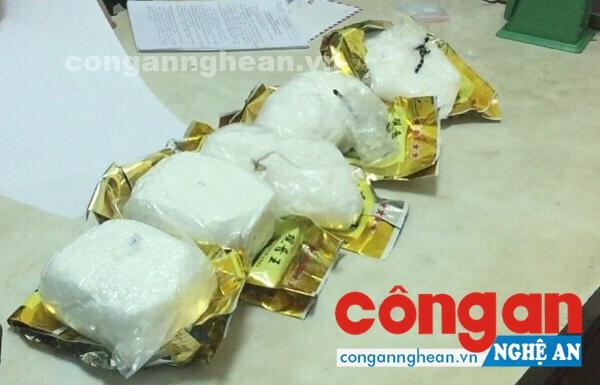 Tang vật ma túy bị thu giữ