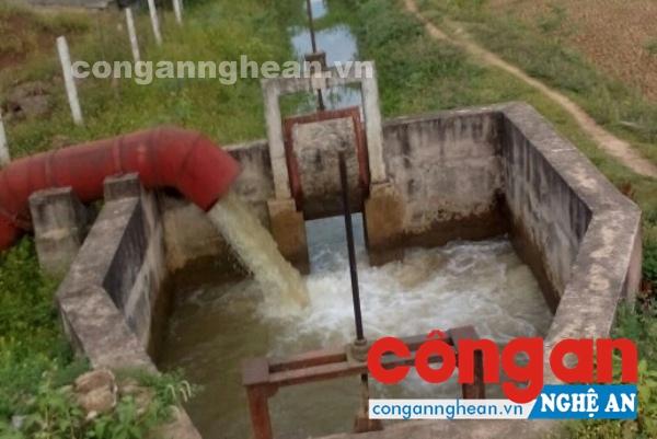 Lượng nước bơm lên quá yếu so với mục đích ban đầu của Dự án