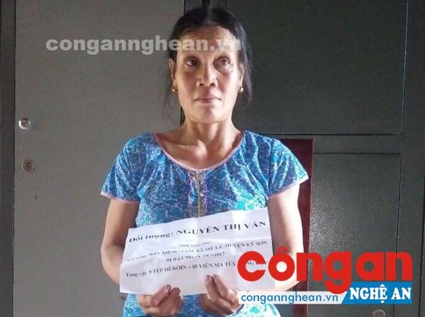 Đối tượng Nguyễn Thị Vân