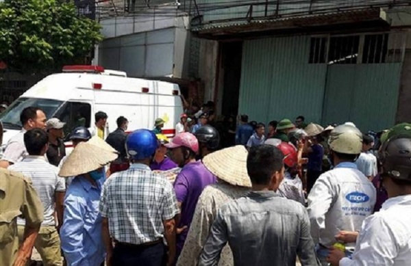 Vụ cháy làm 8 người tử vong trong xưởng bánh ở Hoài Đức, Hà Nội