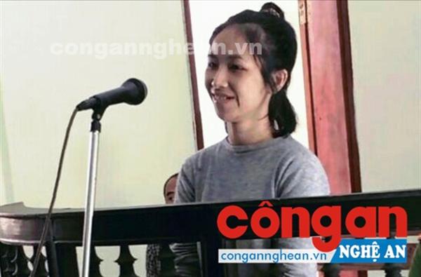 Bị cáo Trần Thị Thanh Thúy