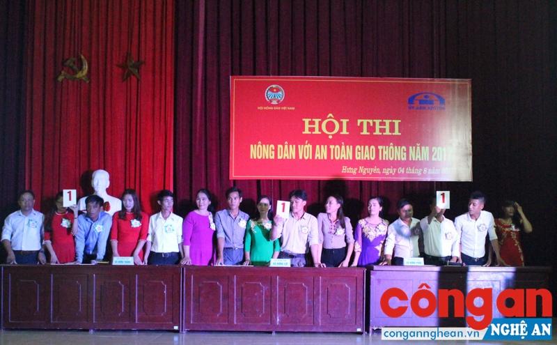 Các phần thi tại Hội thi Nông dân với ATGT