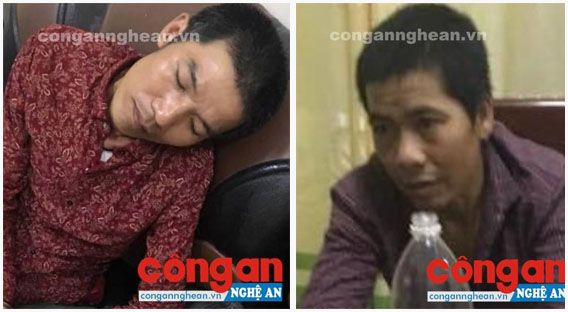 2 đối tượng trong Chuyên án - Ảnh: Trần Minh