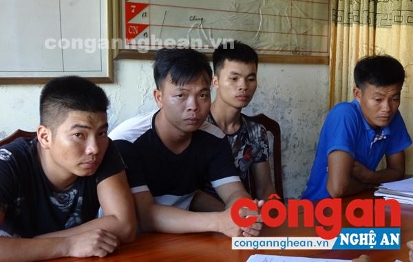 Nhóm đối tượng đánh bạc bị bắt giữ