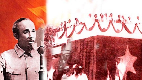 Chủ tịch Hồ Chí Minh đọc bản Tuyên ngôn độc lập tại Quảng trường Ba Đình (Hà Nội) ngày 2/9/1945 - Ảnh tư liệu