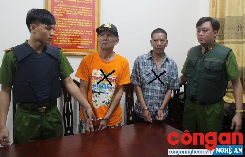  2 đối tượng truy nã đặc biệt nguy hiểm (X) bị Phòng Cảnh sát Truy nã tội phạm bắt giữ