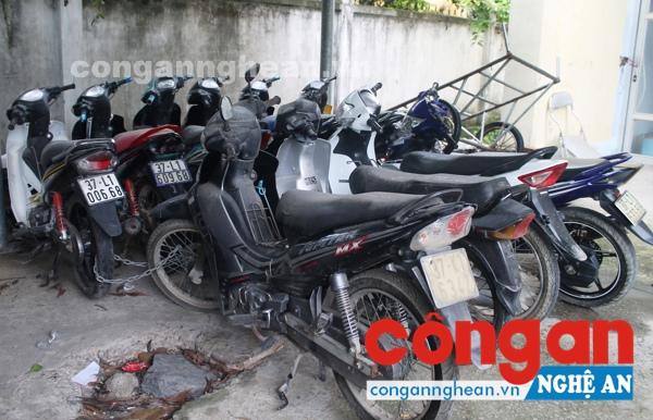 Các tang vật bị thu giữ