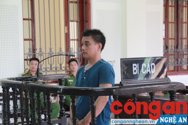  Bị cáo Lê Văn Ân tại phiên tòa