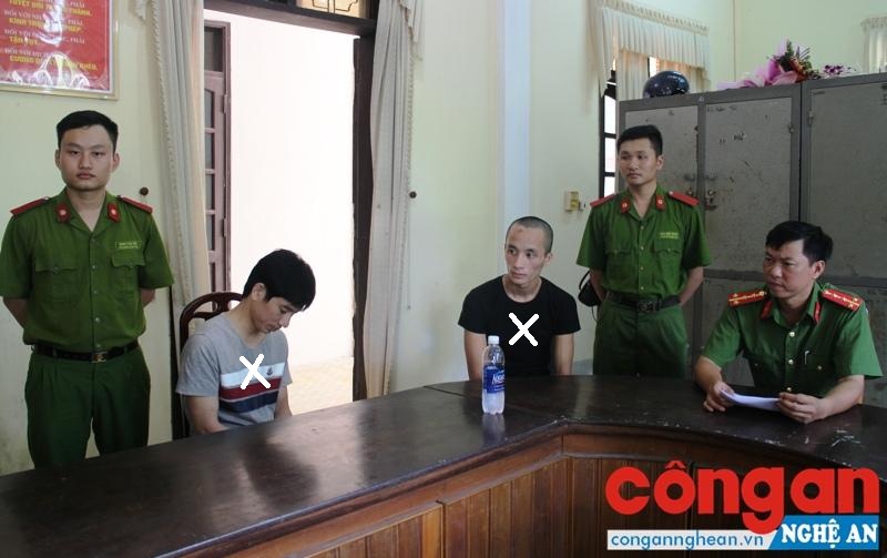 Công an TX Cửa Lò bắt giữ các đối tượng phạm tội ma túy