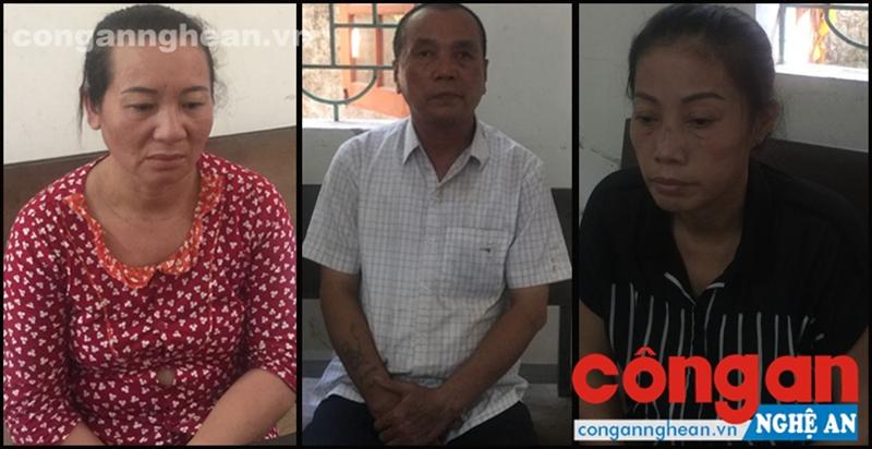 3 đối tượng trong vụ án