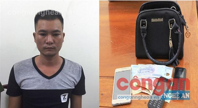 Đối tượng Nguyễn Xuân Kiên và tang vật vụ án