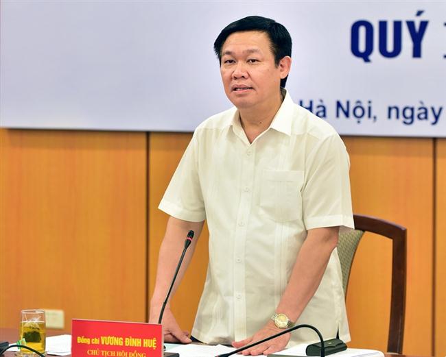 Phó Thủ tướng Vương Đình Huệ chủ trì cuộc họp.