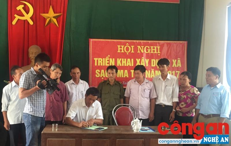 Người dân ký cam kết đấu tranh phòng, chống tệ nạn ma túy