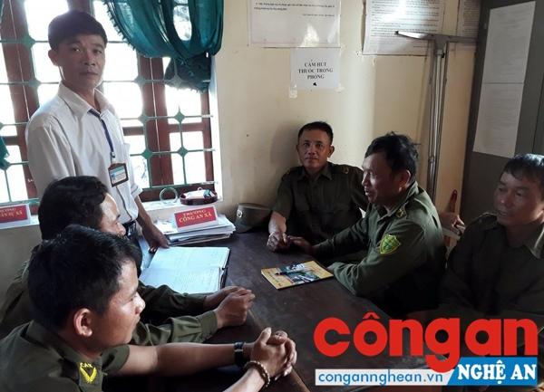 Công an xã Nam Anh họp triển khai kế hoạch đảm bảo ANTT những tháng cuối năm 2017