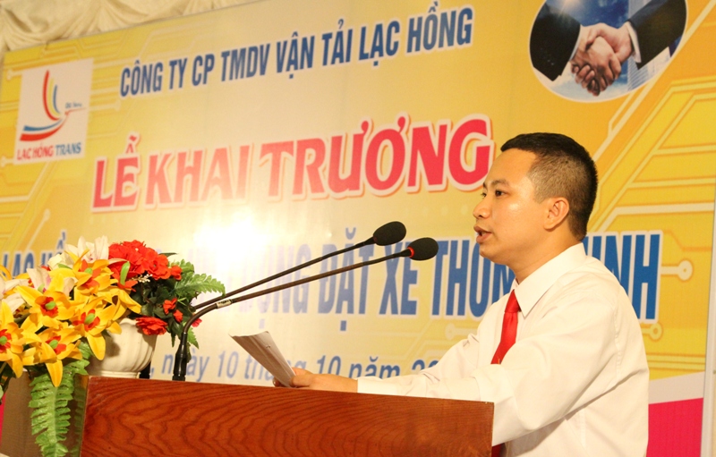 Ông chủ trẻ 8X Công Nhã với những bước đi táo bạo, đột phá trong kinh doanh đã góp phần nâng tầm thương hiệu taxi Lạc Hồng.