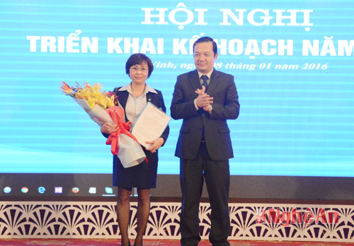 Bà Trần Thanh Thủy, Giám đốc VNPT Nghệ An