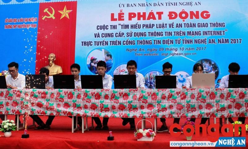 Tìm hiểu pháp luật về ATGT qua hình thức trực tuyến giúp đoàn viên, thanh niên nhận thức rõ trách nhiệm của tuổi trẻ trước vấn đề tai nạn giao thông