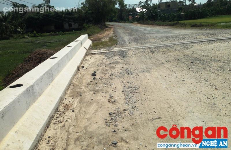 Tuyến đường thi công 7 năm nhưng vẫn còn dang dở