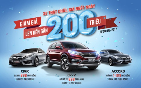 Năm 2017 là năm mà người tiêu dùng nhận được nhiều ưu đãi và giảm giá từ các hãng xe.