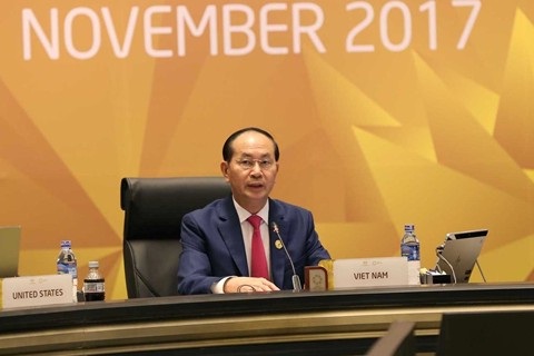 Chủ tịch nước Trần Đại Quang.