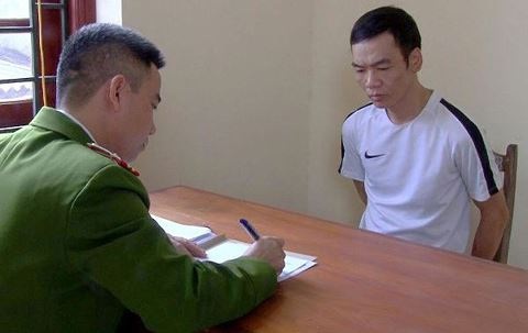 Công an Hà Nội lấy lời khai của đối tượng cướp tài sản