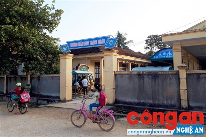   Trường Mầm non xã Thạch Ngàn, huyện Con Cuông
