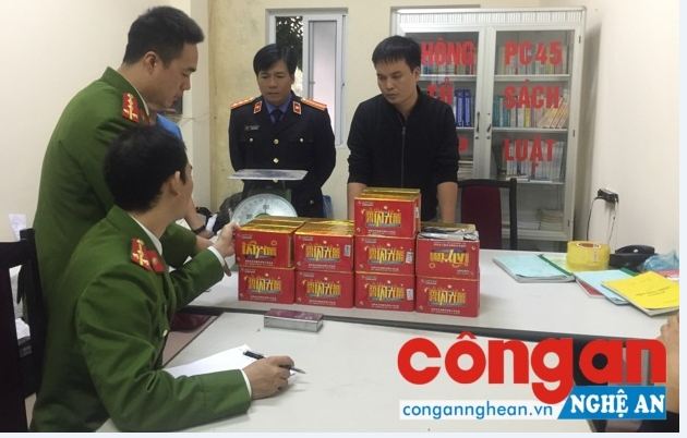 Cơ quan điều tra kiểm đếm tang vật