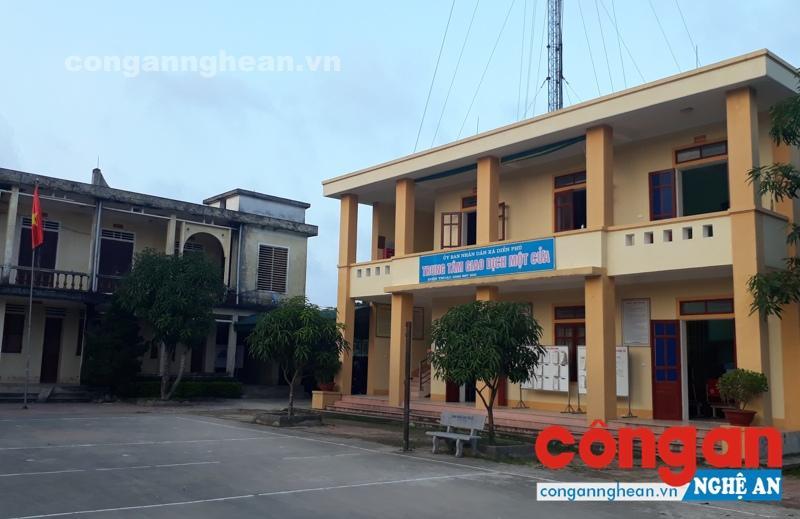 UBND xã Diễn Phú, nơi người dân tố cáo nhiều sai phạm