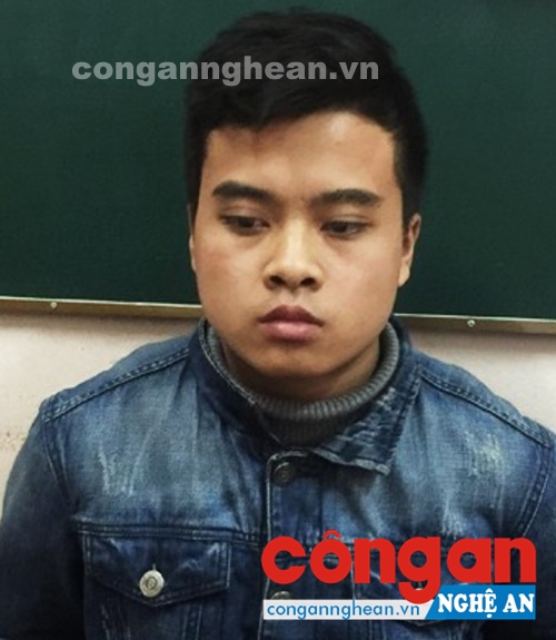 Đối tượng Lô Văn Thương tại cơ quan CSĐT