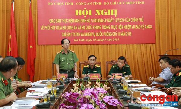 3 lực lượng Công an - Quân sự - Biên phòng thực hiện tốt Nghị định 77