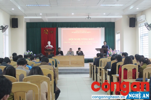 Hội nghị tổng kết công tác ngành năm 2017 của Sở TT&TT