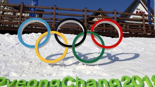 Thế vận hội mùa Đông PyeongChang sẽ là cơ hội để tạo điều kiện cải thiện quan hệ giữa CHDCND Triều Tiên và Hàn Quốc dẫn đến thông nhất. Ảnh: CNN