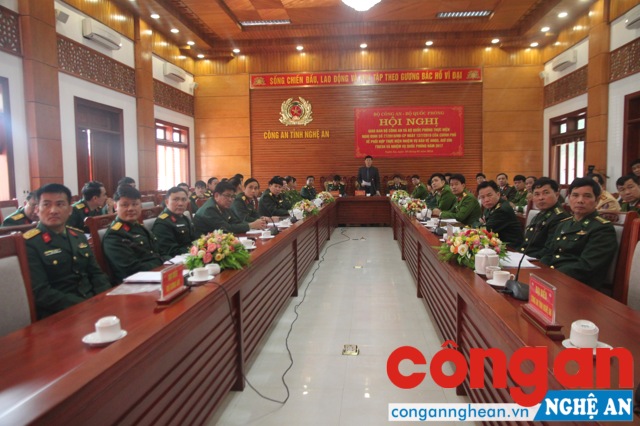 Hội nghị giao ban trực tuyến tại điểm cầu Nghệ An