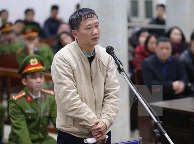 Bị cáo Trịnh Xuân Thanh.