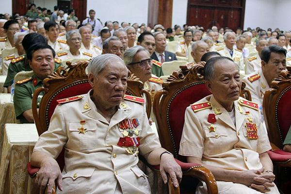 Các tướng lĩnh, sỹ quan ANND, anh hùng lực lượng vũ trang và nhân chứng lịch sử trong cuộc Tổng tiến công và nổi dậy Xuân Mậu Thân 1968.