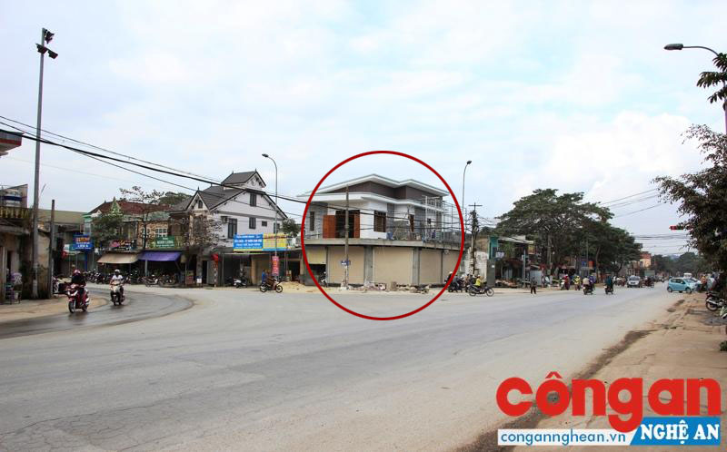 Công trình xây dựng sai phép nằm ở vị trí “đắc địa”