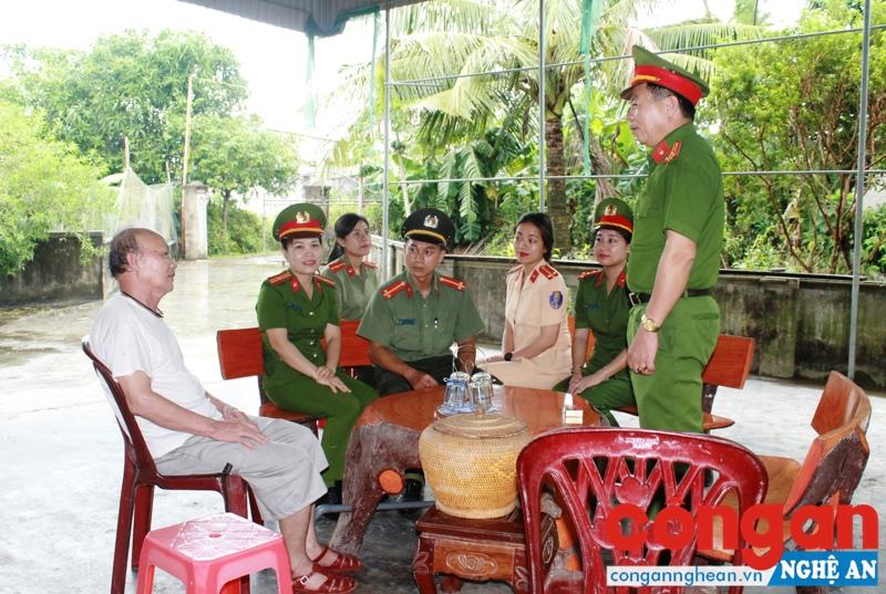 Công an huyện Hưng Nguyên làm tốt công tác dân vận, góp phần giải quyết nhiều “điểm nóng” tại cơ sở