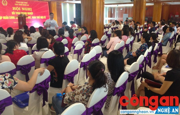 Hội nghị đối thoại doanh nghiệp và tập huấn chính sách thuế   