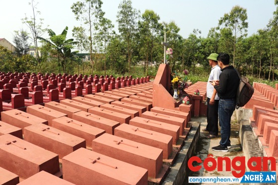 Khu nghĩa trang khang trang, sạch đẹp được xây dựng bằng tình người