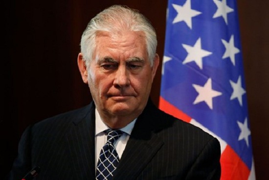 Ngoại trưởng Mỹ Rex Tillerson, Ảnh: Bloomberg.